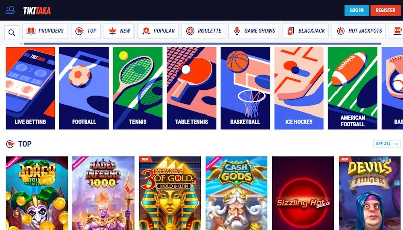 Experience the Thrilling World of Tiki Taka Casino in the UK